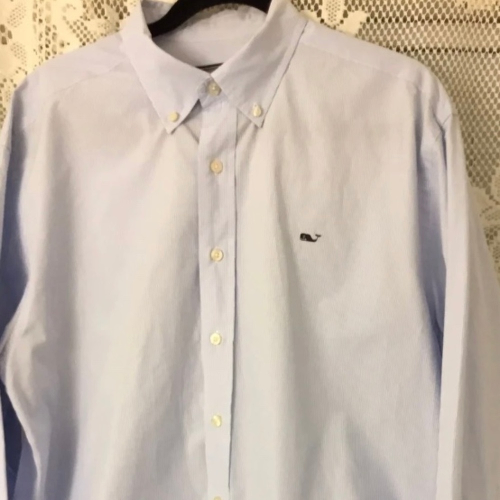 VINEYARD VINES L/S WHALE SHIRT